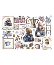 Die Cuts Stamperia - Dewdrops