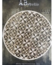 Découpe en carton bois Fond Rond - 35 - AB Studio