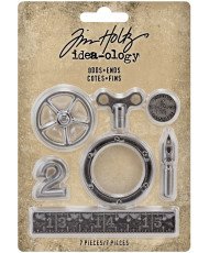 Charms - Cotes - Tim Holtz