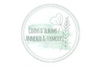 Coins d'albums / Anneaux & fermoirs